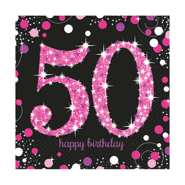 Compleanno 50 Anni Pink
