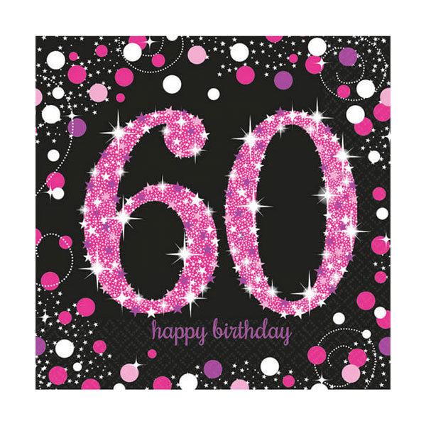 Compleanno 60 Anni Pink