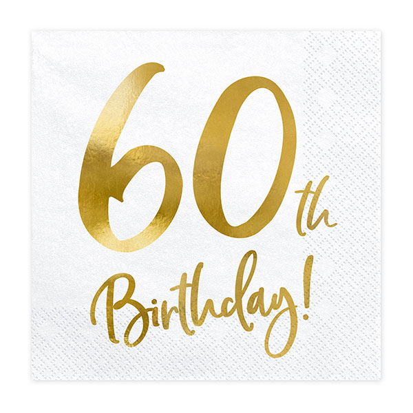 Compleanno 60 Anni Oro