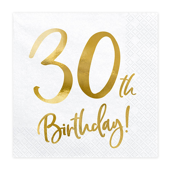 Compleanno 30 Anni Oro