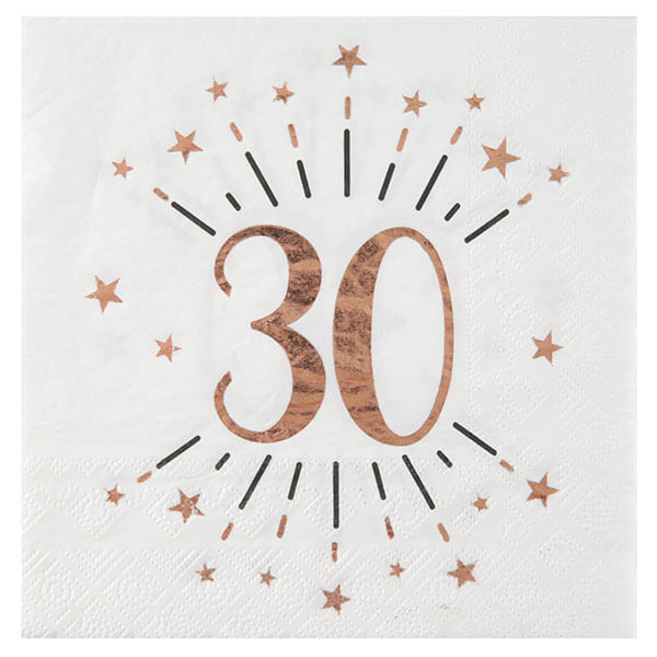 Compleanno 30 Anni Rose Gold