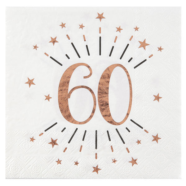 Compleanno 60 Anni Rose Gold