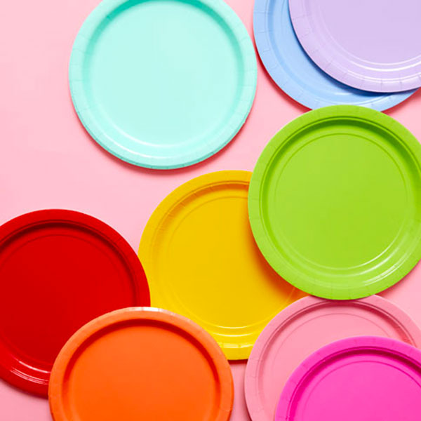 Coordinato tavola plastica super rigida