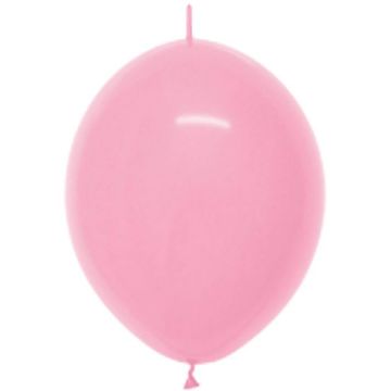 Palloncino Rosa (009) Link 6" Pz.50 Colore Standard Cm.15