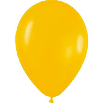 Palloncino Giallo Oro (021) 10" Pz.100 Colore Standard Cm.25