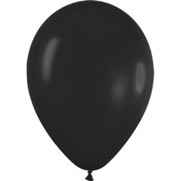 Palloncino Nero (080) 5" Pz.50