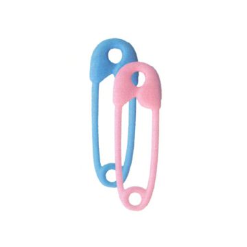 SPILLE DA BALIA IN PLASTICA ROSA PZ.36