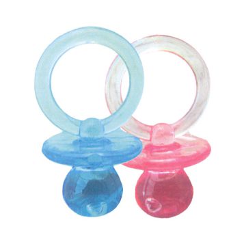 CIUCCIO IN PLASTICA ROSA PZ.4