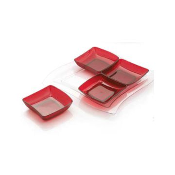 VASSOIO PUZZLE ROSSO PZ.5