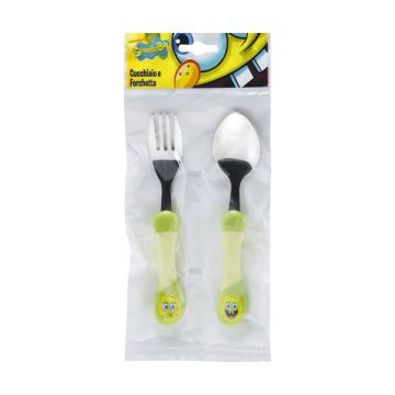 POSATE SPONGEBOB MELAMINA SET PZ.1