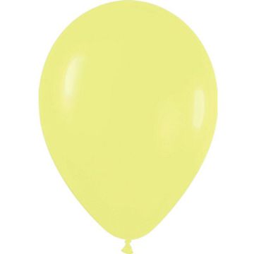 PALLONCINO GIALLO (120) 10" PZ.100