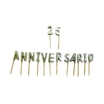 CANDELINA 25° ANNIVERSARIO PZ.1