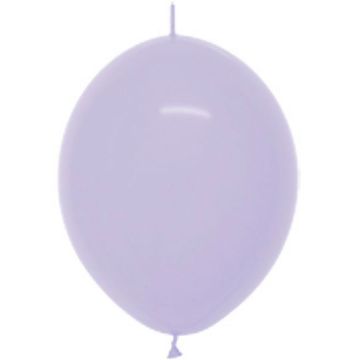 Palloncino Lilla (150) Link 12" Pz.25 Colore Pastello Cm.30
