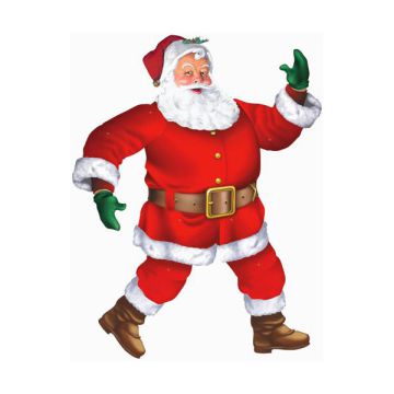 DECORAZIONE BABBO NATALE PZ.1