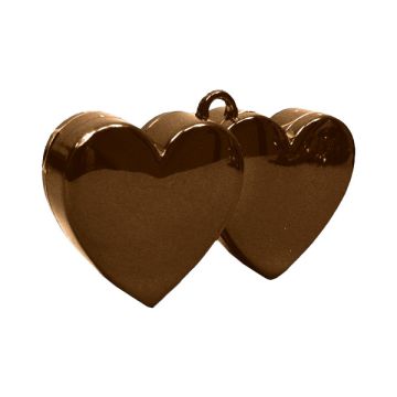 PESETTO CUORE MARRONE PZ.1