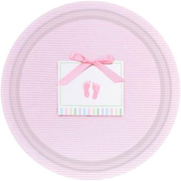 PIATTI BATTESIMO BAMBINA PZ.8