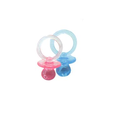 CIUCCIO IN PLASTICA AZZURRO PZ.36