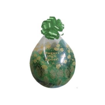 PALLONCINI AUGURI AGLI SPOSI 18" PZ.25