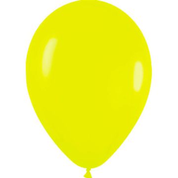 PALLONCINO GIALLO (220) 12" PZ.100