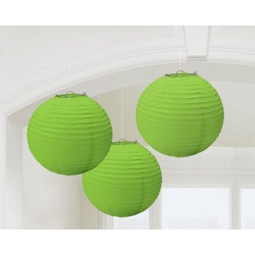 LANTERNA ROTONDA VERDE PZ.3