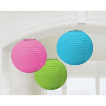 LANTERNA ROTONDA MULTICOLOR PZ.3