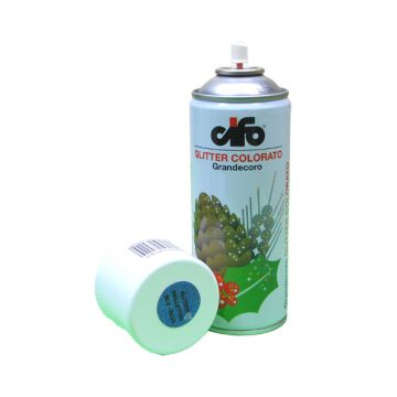 Glitter Spray Blu Ml400
