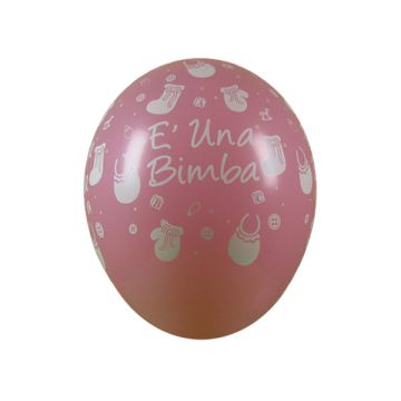 PALLONCINO E' UNA BIMBA 12" PZ.100