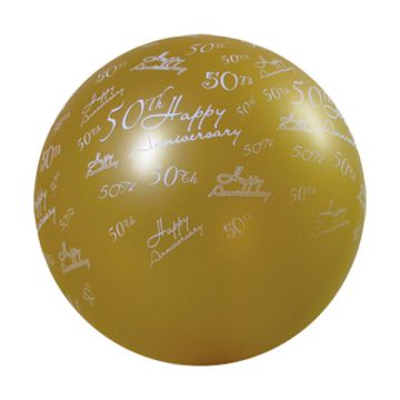 PALLONCINO 50° ANNIVERSARIO (36") PZ.5