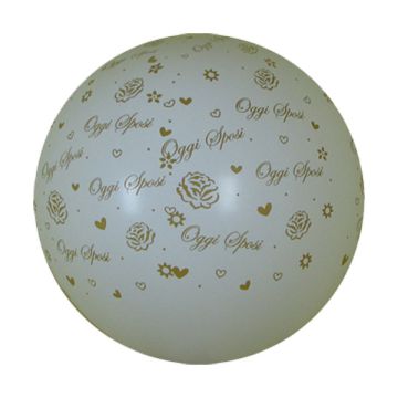 PALLONCINO OGGI SPOSI ROSE (36") PZ.5