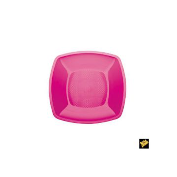 PIATTO DESSERT FUCSIA PZ.12