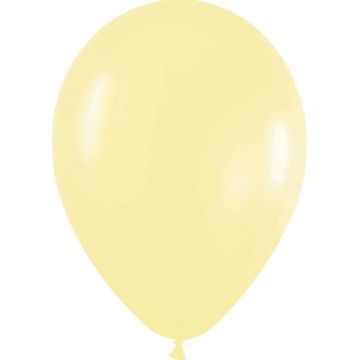PALLONCINO GIALLO (420) 12" PZ.100