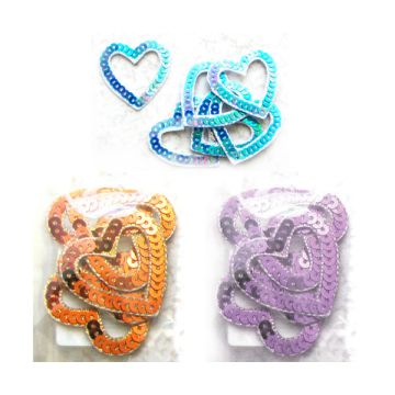 CUORE PAILLETTES PZ.6
