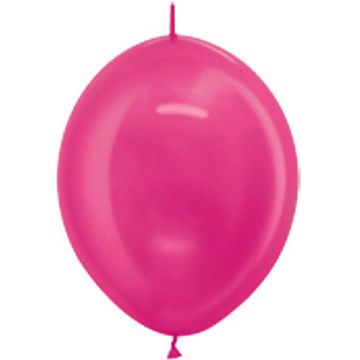 PALLONCINO FUCSIA (512) LINK 12" PZ.25