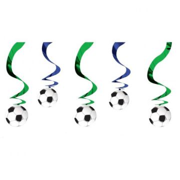 DECORAZIONE CALCIO SPIRALE PZ.5