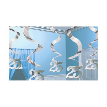 DECORAZIONE 25° ANNIVERSARIO PZ.5