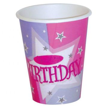 BICCHIERI HAPPY BIRTHDAY PZ.8