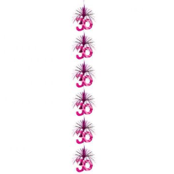 FESTONE 30 ANNI CIUFFO FUCSIA PZ.1