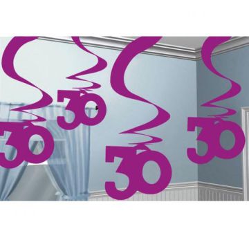 FESTONE 30 ANNI FUCSIA PZ.5