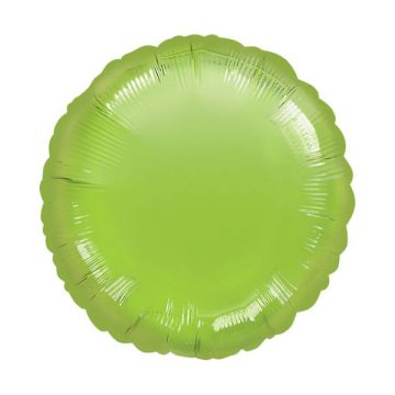 PALLONCINI TONDO VERDE LIME 18" PZ.5