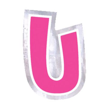 Adesivo Lettera U Pz.48