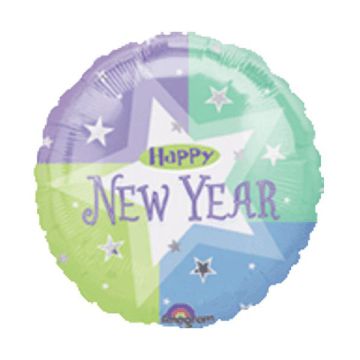 PALLONCINO HAPPY NEW YEAR SHIMMER PZ.1