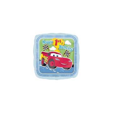 PALLONCINO PRIMO COMPLEANNO CARS PZ.1