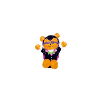 PALLONCINO ORSETTO HALLOWEEN PZ.5