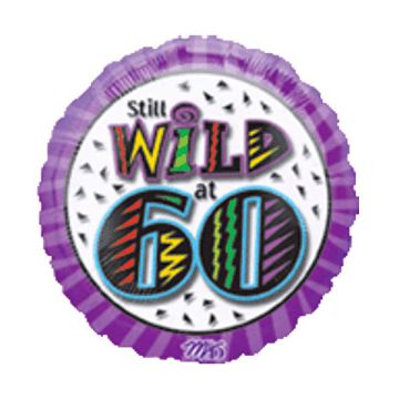 PALLONCINO 60° COMPLEANNO WILD PZ.1