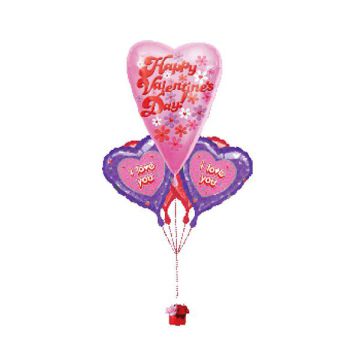 PALLONCINO S.VALENTINE BOUQUET