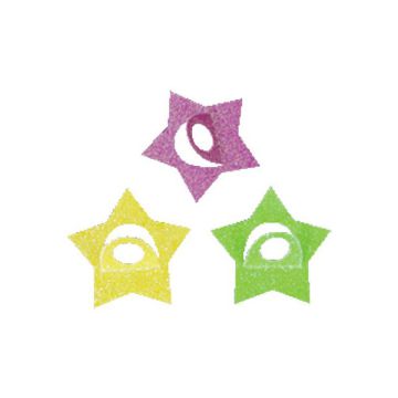 Adesivi Stars Glitter  Pz.36