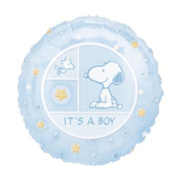 PALLONCINO SNOOPY IT'S A BOY PZ.1