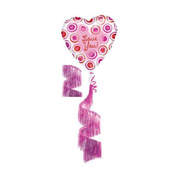 PALLONCINO LOVE YOU HEART PZ.1