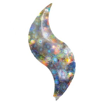 PALLONCINO CURVE HOLOGRAPHIC (42") PZ.3