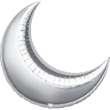 PALLONCINO LUNA ARGENTO (35") PZ.3